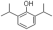 丙泊酚, 2,6-二異丙基苯酚, CAS #: 2078-54-8