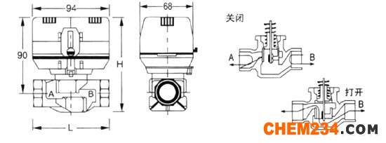 風(fēng)機(jī)盤管電動閥