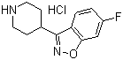 6-氟-3-哌啶-4-基-1,2-苯并異噁唑鹽酸鹽, CAS #: 84163-13-3