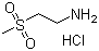 2-(甲砜基)乙胺鹽酸鹽, CAS #: 104458-24-4